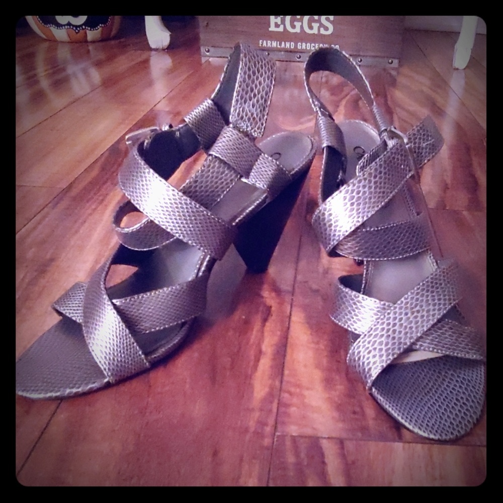 3/$25- strappy heels